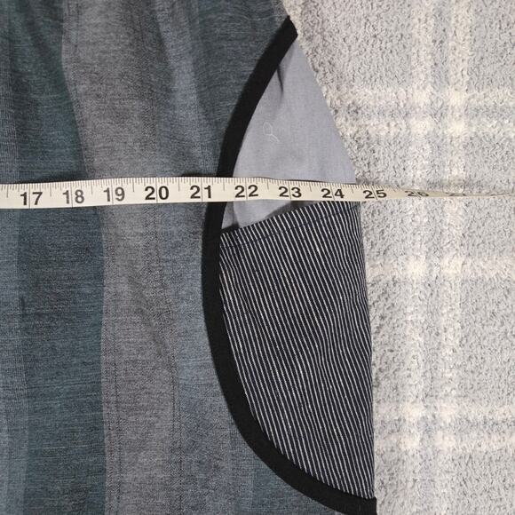 Rebe By Debra Weiss Green and Gray Handmade In USA  Dress Size Small - Picture 11 of 12